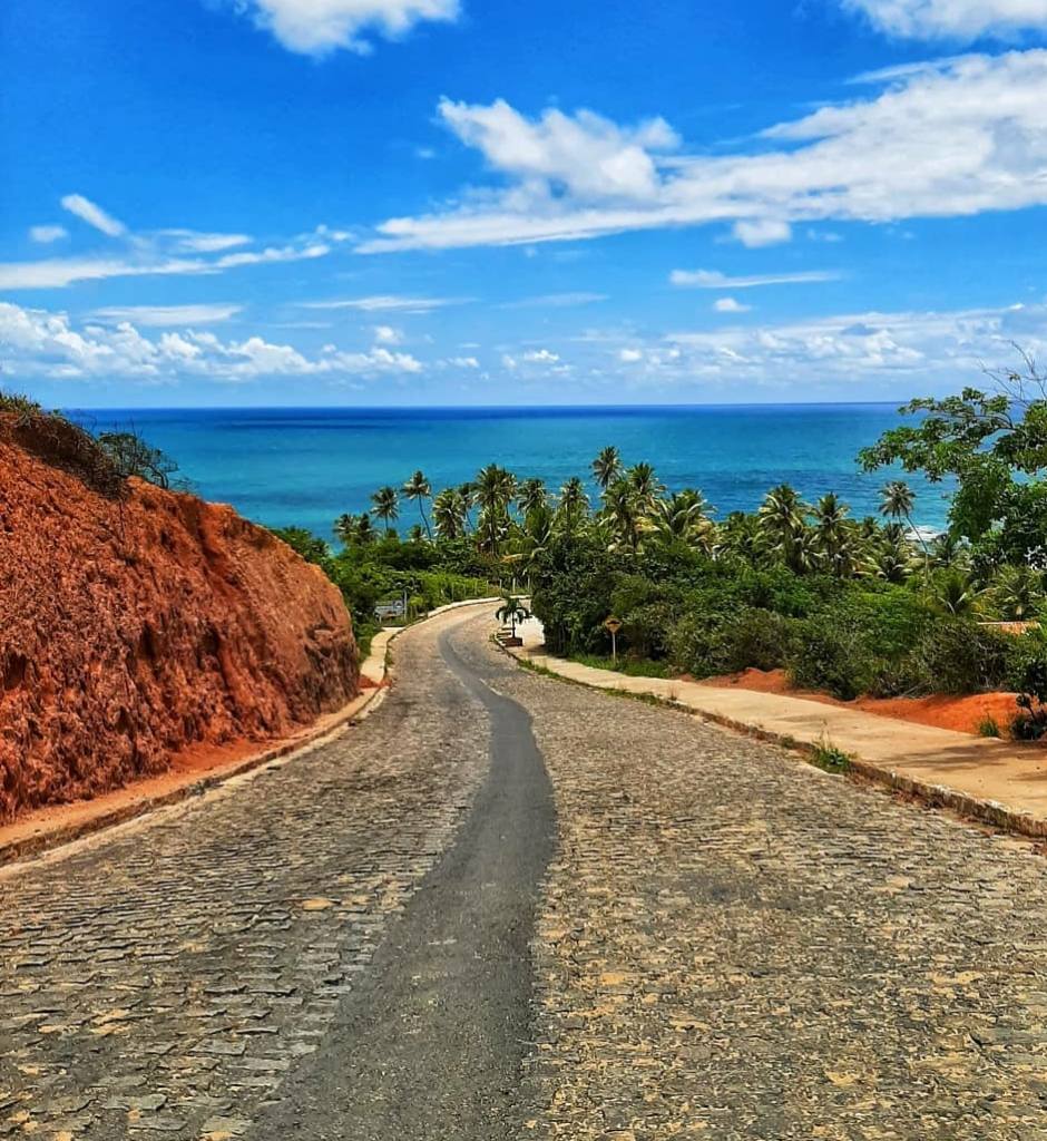 Estrada em direção a Coqueirinho PB