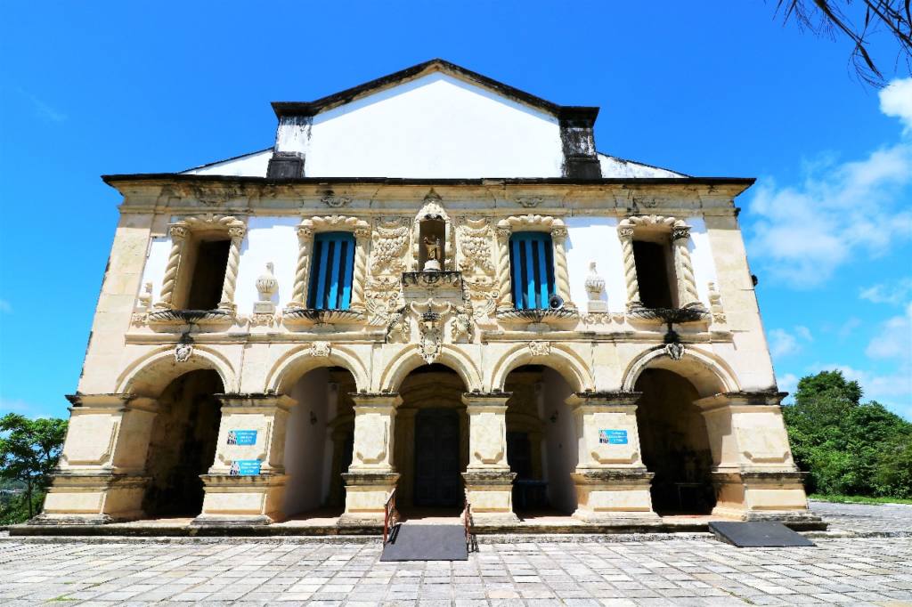 Fachada de capela barroca